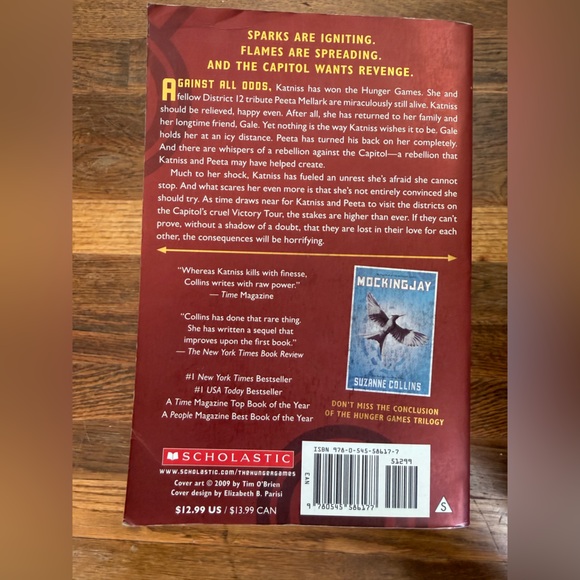 Catching Fire Book 🔥 - Picture 2 of 2